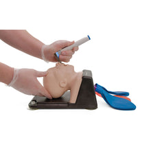 Load image into Gallery viewer, AirSim Pierre Robin X – manechin pediatric pentru instruire in gestionarea cailor respiratorii la bebelusi cu Pierre Robin Sequence, piele deschisa