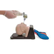 Load image into Gallery viewer, AirSim Pierre Robin X – manechin pediatric pentru instruire in gestionarea cailor respiratorii la bebelusi cu Pierre Robin Sequence, piele deschisa