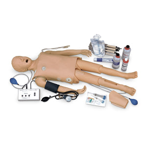Manechin pediatric complet CRiSis™ cu sistem avansat de gestionare a cailor respiratorii