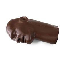 Load image into Gallery viewer, Set Piele Cap + Conector Nazal – compatibil AirSim Advanced, piele inchisa la culoare