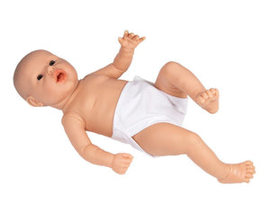 Bebeluş pentru educație parentală , băiat, piele deschisă la culoare,2,4 kg