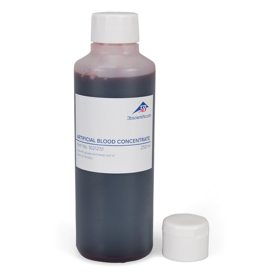 Sânge artificial concentrat 3B Scientific® 250 ml