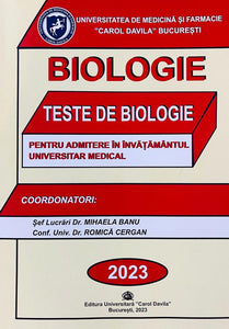 Teste de Biologie 2023