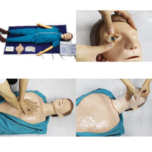 Load image into Gallery viewer, Manechin prim ajutor half body CPR - adult cu accesorii