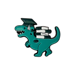 Pin "Dinosaur loves books"