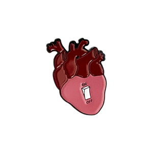 Pin "Heart On/Off"
