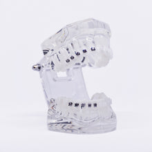 Load image into Gallery viewer, Model ortodontic transparent cu brackeţi metalici şi din ceramică