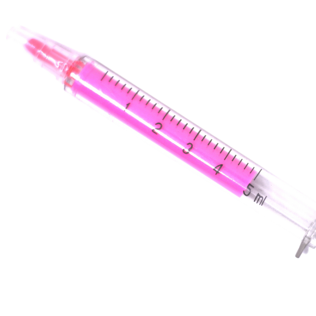 Highlighter Anatomika în formă de seringă