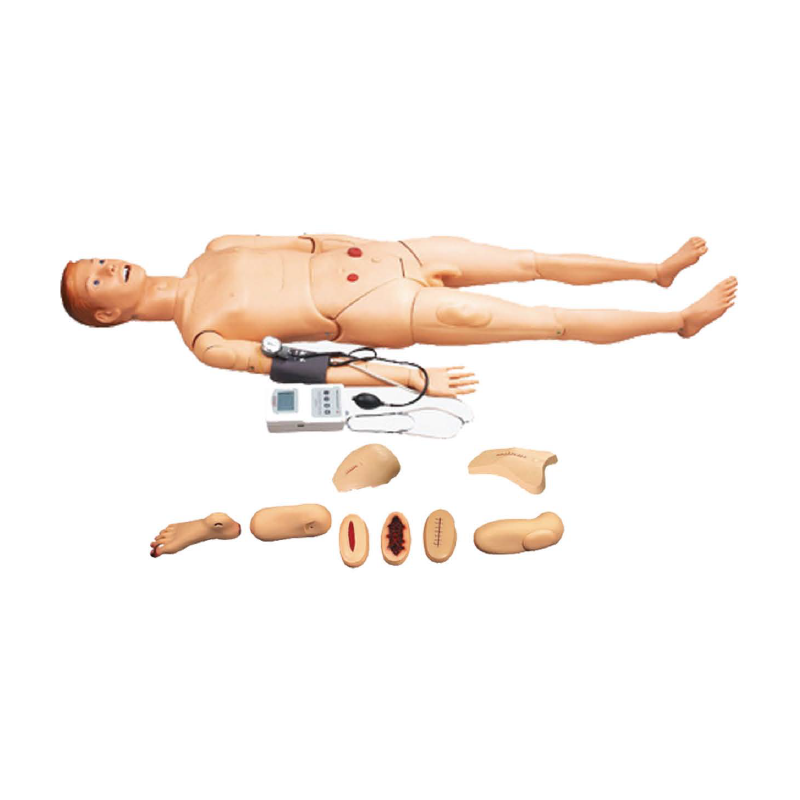 Manechin avansat de instruire pentru asistenţă medicală cu funcţii complete (măsurarea tensiunii arteriale)