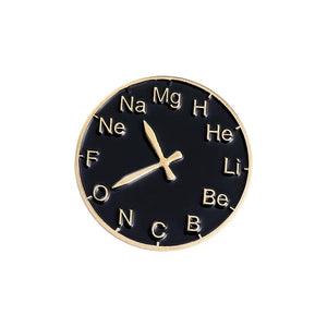 Pin "Magnesium Clock"
